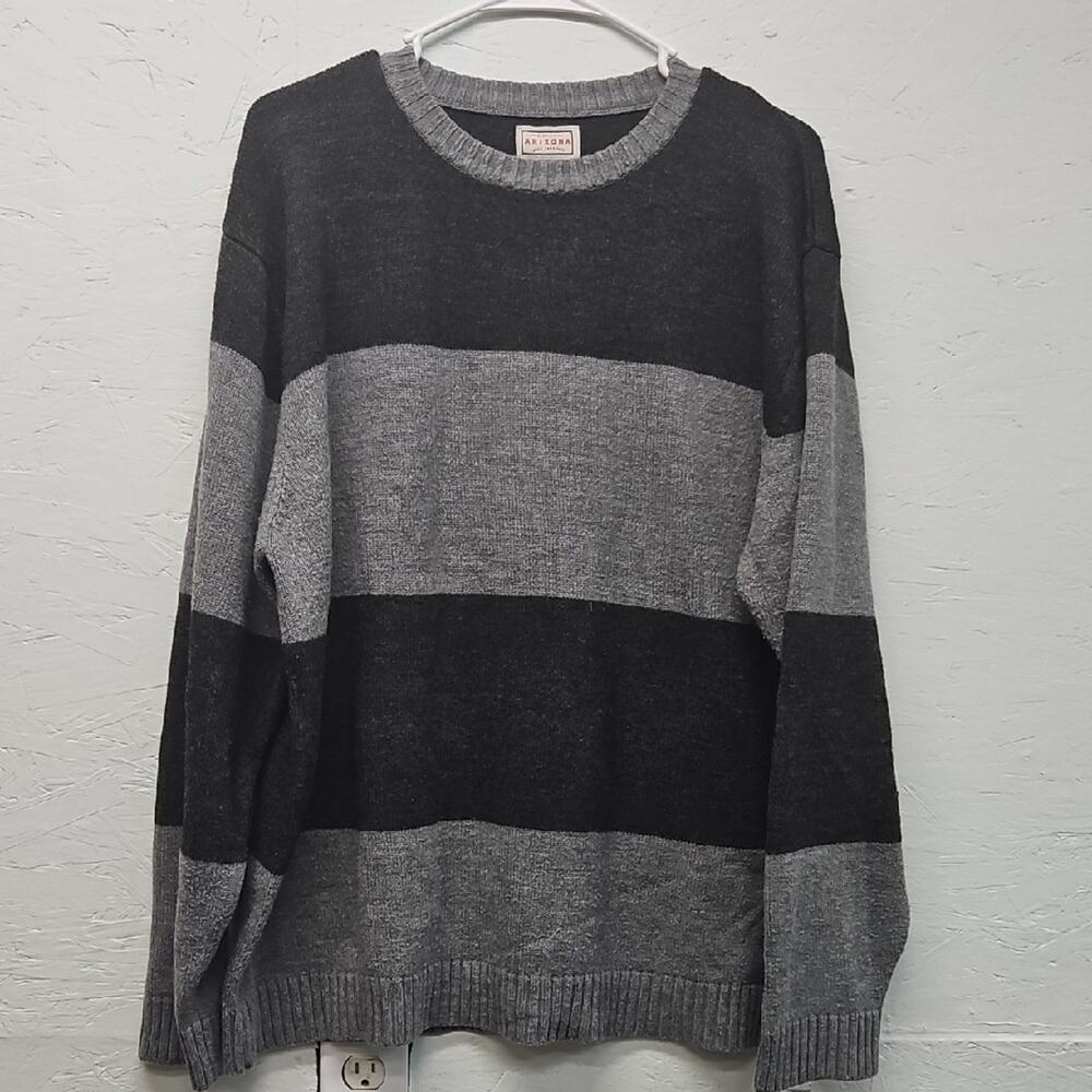Men's XL Arozona Black and Gray Sweater. Warm & Comfy!